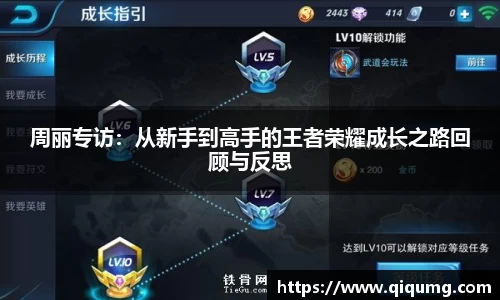 周丽专访:从新手到高手的王者荣耀成长之路回顾与反思